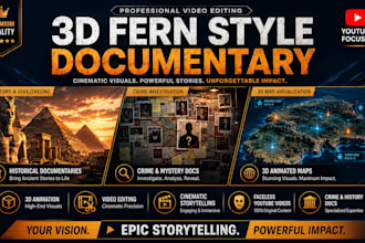 edit professional fern style documentary videos