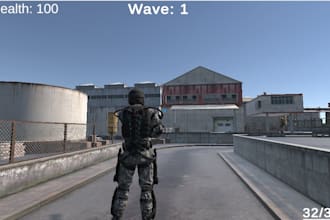 develop 2d and 3d game prototype on unity game engine