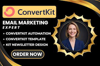 setup convertkit automation convertkit newsletter landing page design