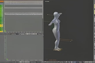create custom 3d avatar secondlife or imvu 3d model with bento rig and tecture
