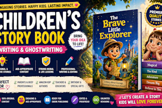 ghostwrite a captivating children story book or children book