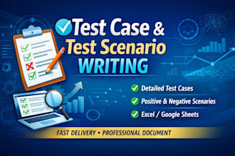 create detailed test cases and QA documentation for your app