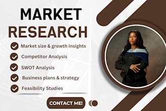 do market research, market analysis and data analysis