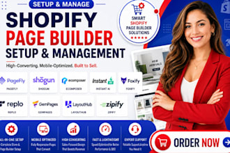 setup pagefly shogun ecomposer instant ai foxify replo gempages layouthub zipify