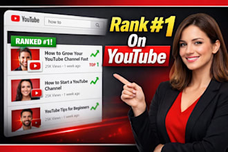 be your youtube channel growth manager and video SEO specialist