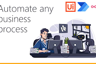 automate any business process using uipath, power automate or n8n