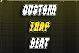 produce a unique trap beat for artists