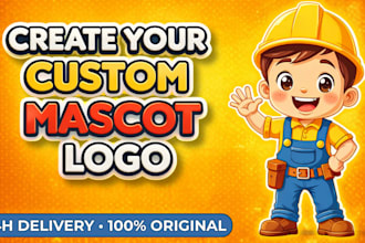 create a custom mascot logo with ai and professional refinement