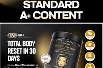 develop amazon brand store amazon a plus content amazon brand storefront design