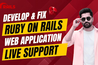 fix ruby on rails bugs, errors, and web application issues for your ror project