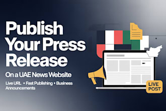 publish your press release article on the uae news website
