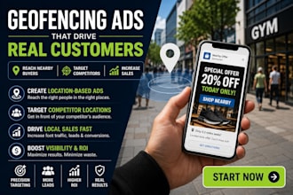set up high converting geofencing ads to target local customers