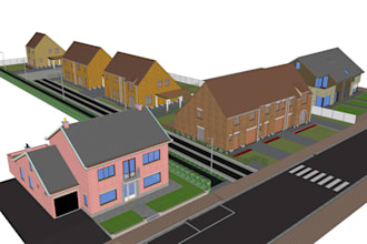 build high quality sketchup model