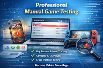 do game testing play test and review game app testing test multiplayer pc game