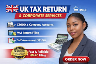 file UK tax return, company accounts, corporation tax ct600 and UK vat return