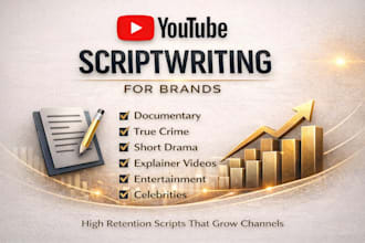 write the best script, documentary, true crime, short drama
