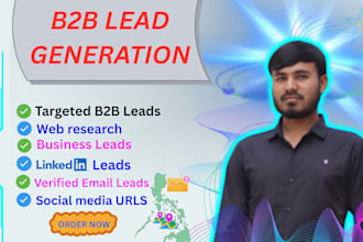 best b2b leads, data miner and data collection 24 hours