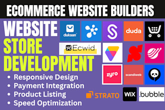 create ecwid jumpseller weebly volusion deconetwork product website store design