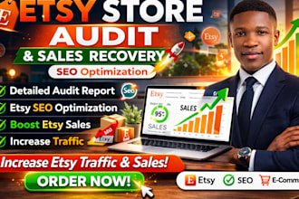 do etsy store audit SEO optimization boost etsy sales
