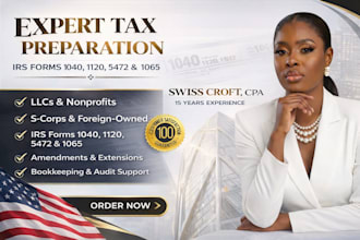 file form 5472, 1120, 1040nr, 1065 for foreign owned us llc