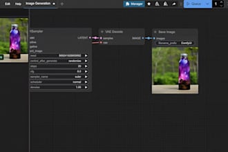 integrate comfyui for image generation and workflows into your saas website