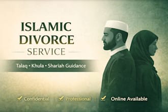 provide islamic divorce talaq and khula service online according to sunnah