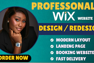 wix booking website, wix membership website, wix portfolio website, wix expert