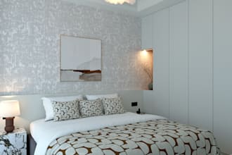 design your  bedroom in realistic 3d rendering