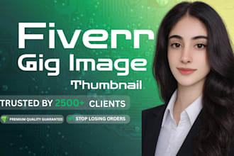 design clickable gig picture fiverr gig image and gig cover