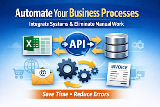 automate repetitive tasks and connect your business systems
