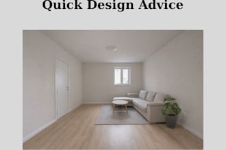 give you quick living room design advice and layout ideas