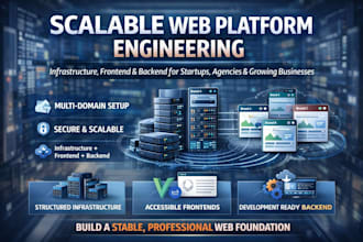 build a scalable and structured web platform