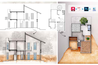 do professional photoshop editing for interior