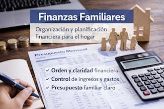 organize and plan your personal and family finances in spanish