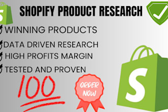 do winning product research, shopifyproduct research