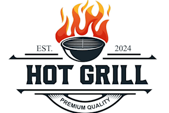 design professional BBQ logo