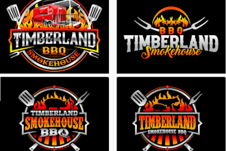 design professional BBQ logo