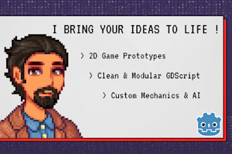 develop complete prototypes on the godot engine