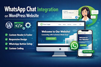integrate whatsapp chat on wordpress website