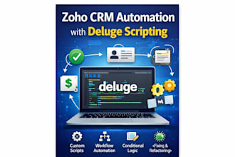 create scalable zoho CRM automation using deluge
