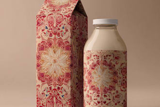 make seamless pattern design for fabric or wallpaper