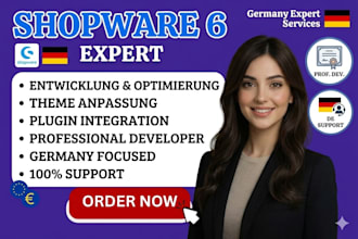 optimize deutsche shopware 5 and 6 online shop theme plugin integration bug fix