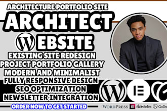 architecture portfolio website architect website architecture wordpress website