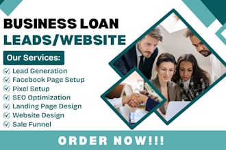 business loan business loan leads  loan website business website mca leads