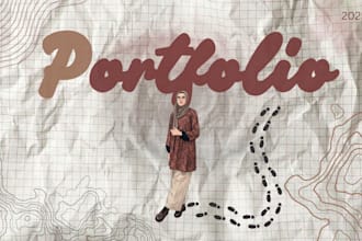 create a professional portfolio