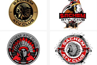 do make an modern custom decals logo