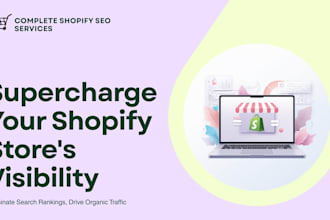 skyrocket your shopify store ranking with powerful SEO and backlinks