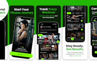 design high converting app store, google play screenshots for ios and android