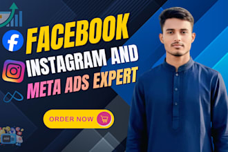 be your facebook instagram ads campaign and meta ads expert