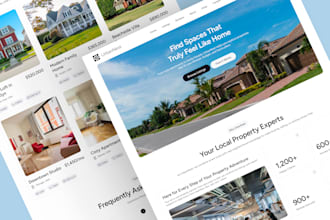 develop your website landing page with next js